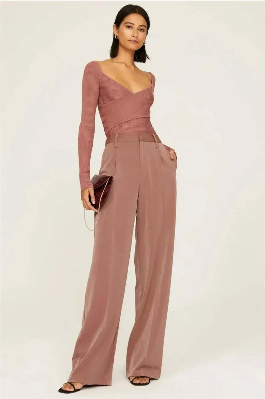 Joe's Jeans The Flaunt Trousers Mauve 0